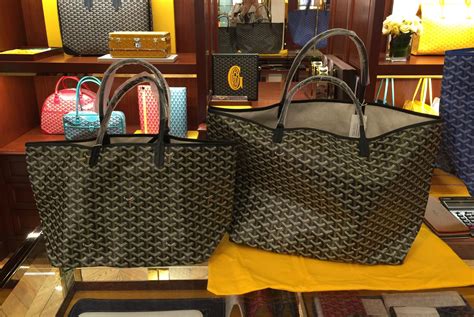 st louis goyard pm vs gm|st louis Goyard bag.